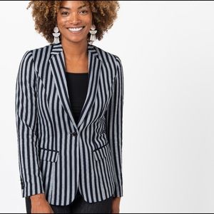 Agnes & Dora | Black & Gray Blazer